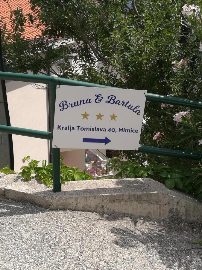 Bruna & Bartula Mimice Exterior photo